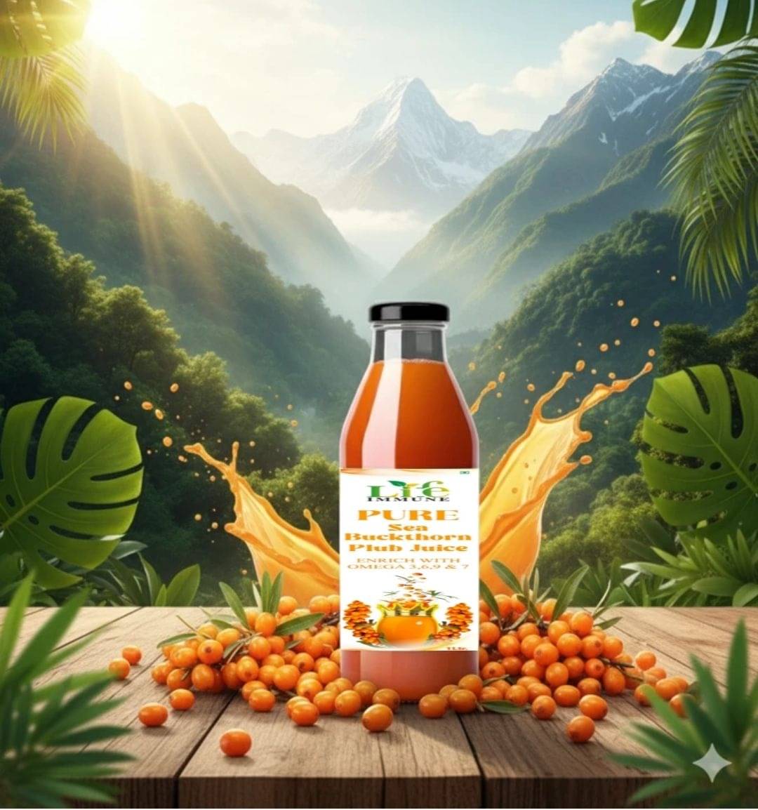 Life immune Pure Sea Buckthorn plub Juice Super Antioxidant Multivitamin more ingredient 1000 ml (Pack of 1) Life immune Pure Sea Buckthorn plub Juice Super Antioxidant Multivitamin more ingredient 1000 ml (Pack of 1)