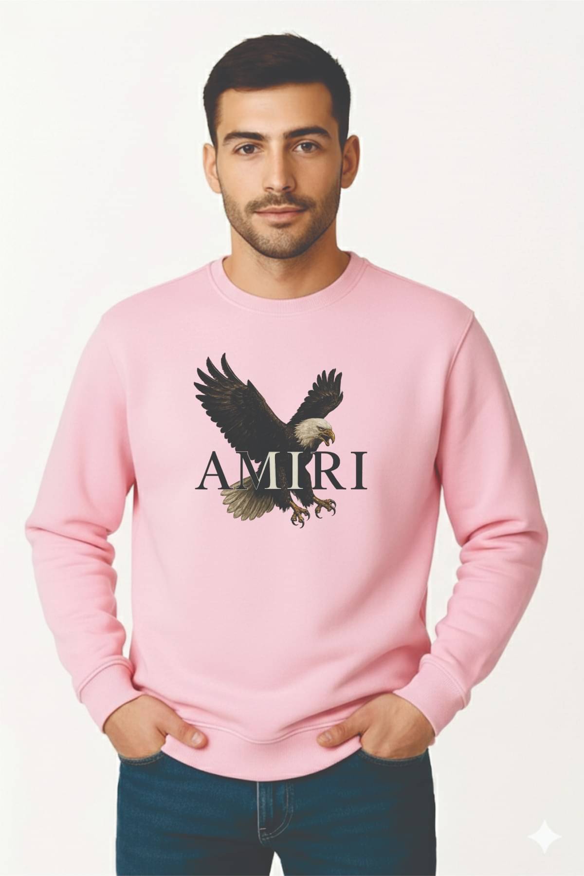 Love Fashion Cotton Blend Round Neck Men's Sweatshirt - Pink ( Pack of 1 )     			Love Fashion Cotton Blend Round Neck Men's Sweatshirt - Pink ( Pack of 1 )
