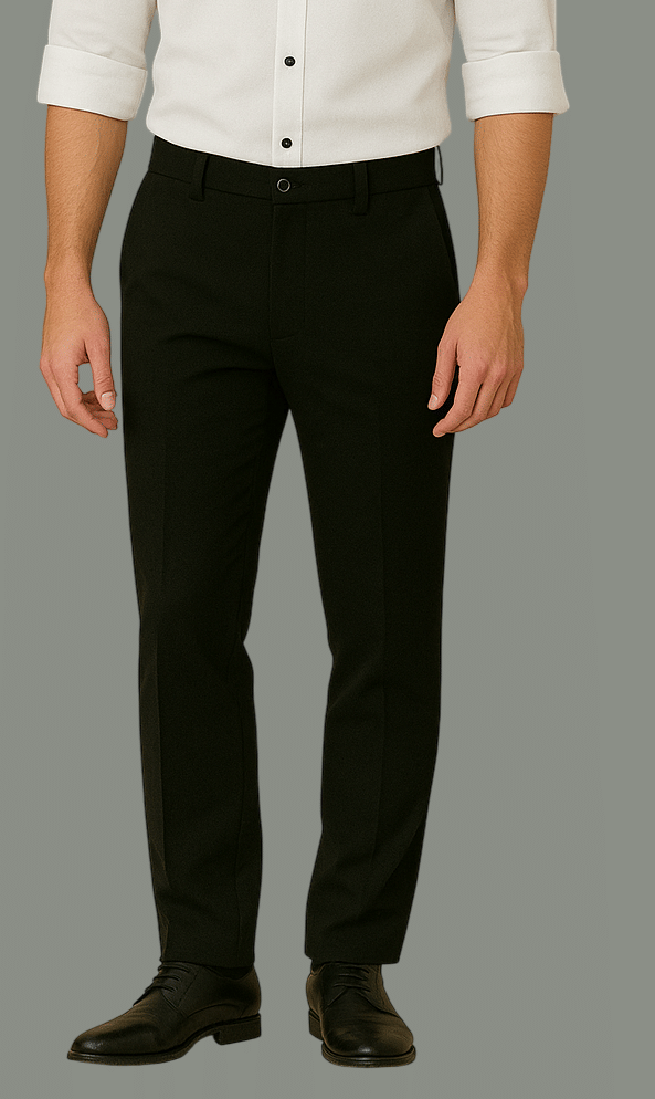     			Panchvati Enterprise Regular Men's Formal Trouser - Black ( Pack of 1 )