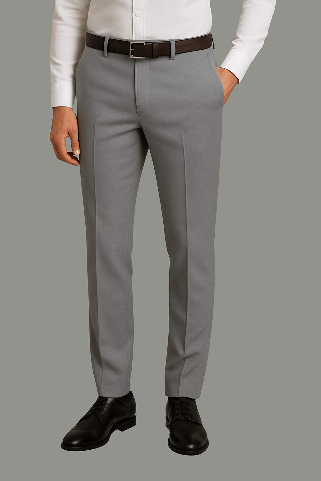     			Panchvati Enterprise Regular Men's Formal Trouser - Grey ( Pack of 1 )