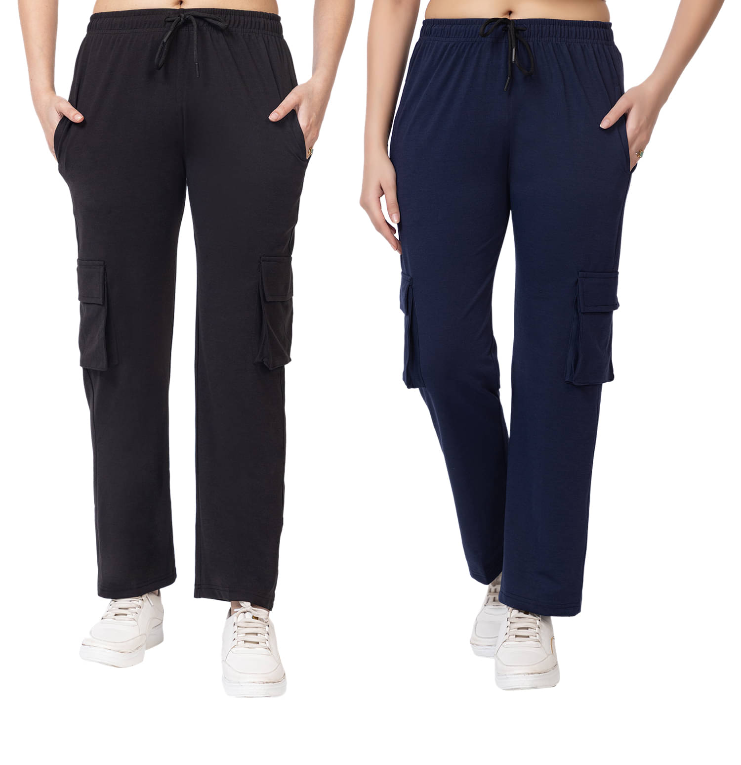     			STARSEVEN Women Cotton Blend Sports Trackpants