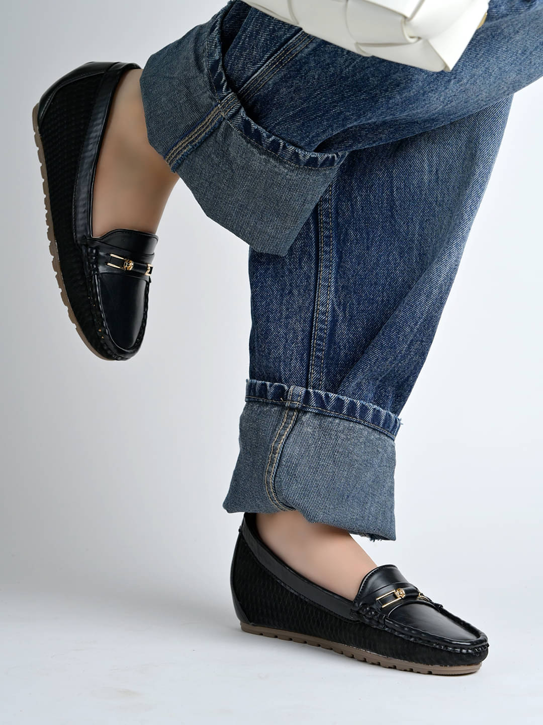 Shoetopia Black Women's Loafers Shoetopia Black Women's Loafers