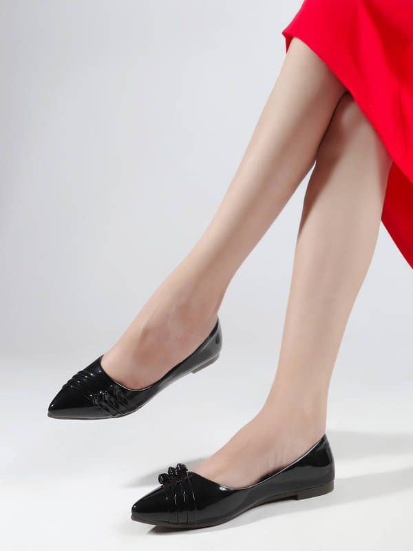 Sukun Black Women's Casual Ballerinas Sukun Black Women's Casual Ballerinas