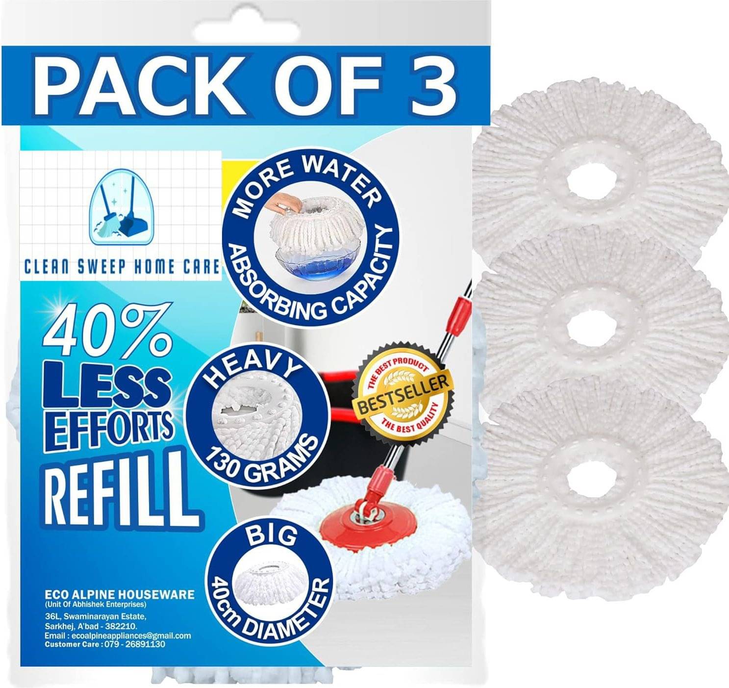 Sweep Refill ( Sturdy Steel Wringer ) Sweep Refill ( Sturdy Steel Wringer )