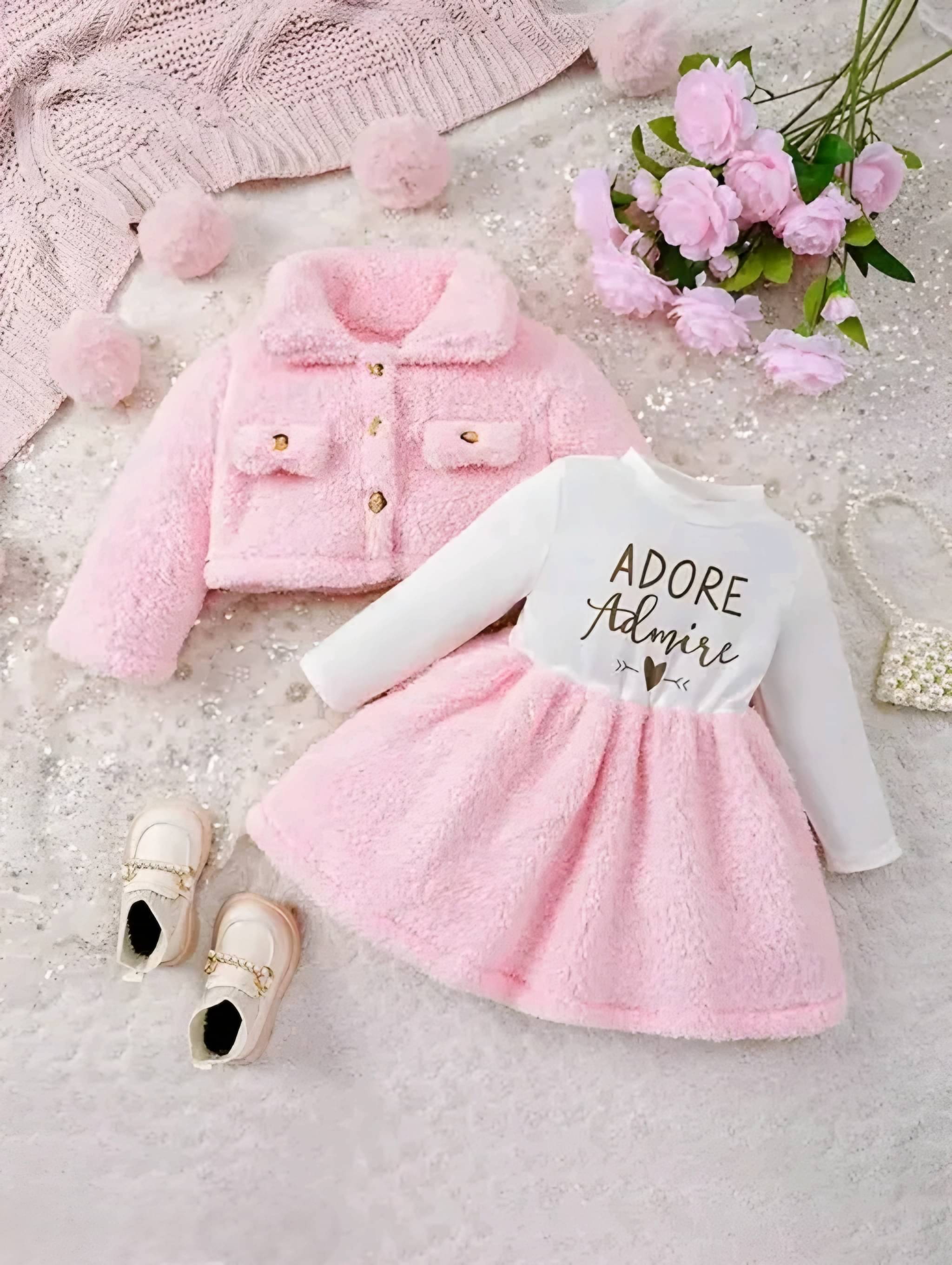     			TAILORWOMEN Baby Girls Wollen Sweaters ( Pack of 1 , Pink )