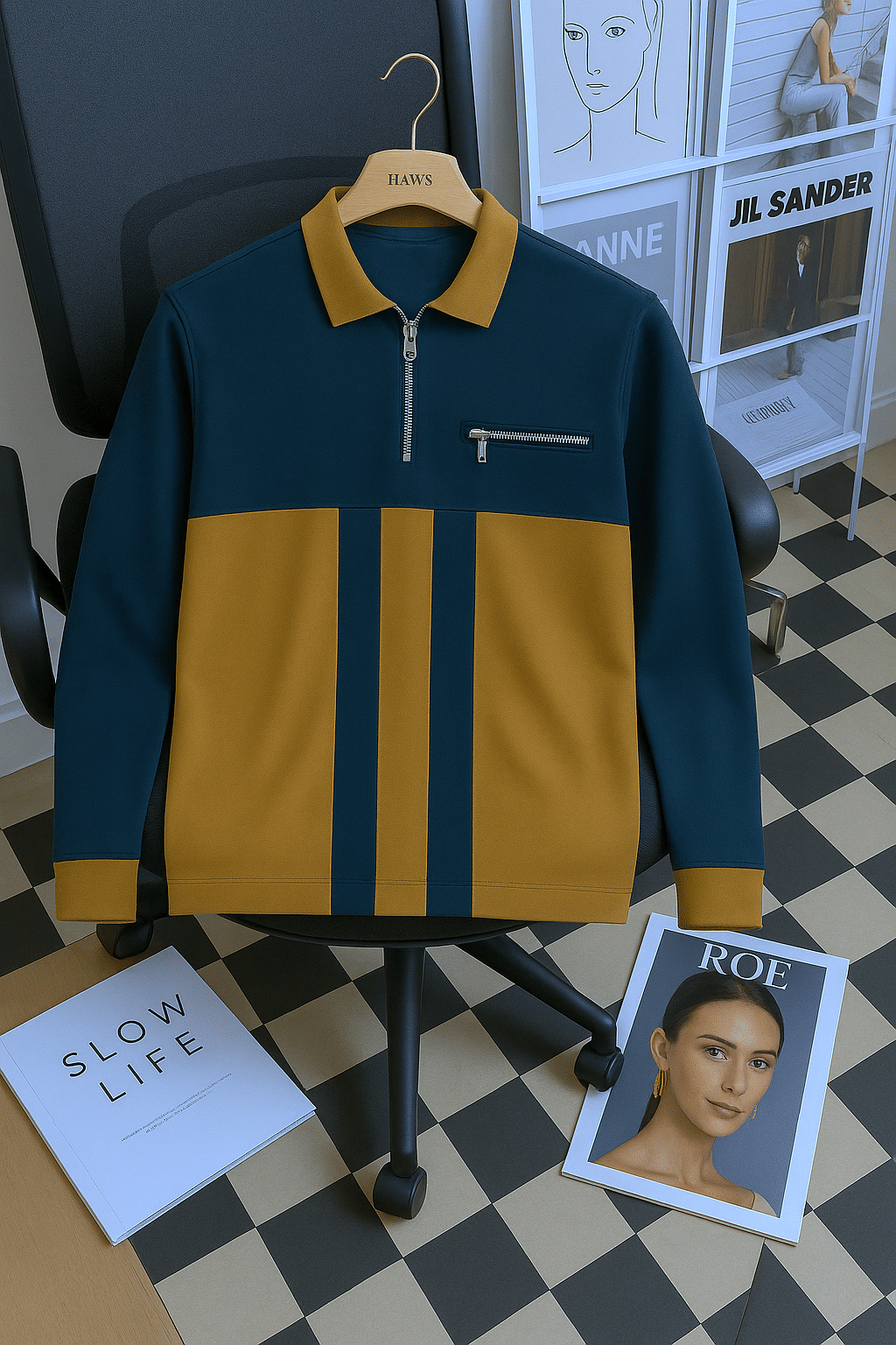 Try This Cotton Blend Polo Collar Men's Sweatshirt - Green ( Pack of 1 ) Try This Cotton Blend Polo Collar Men's Sweatshirt - Green ( Pack of 1 )