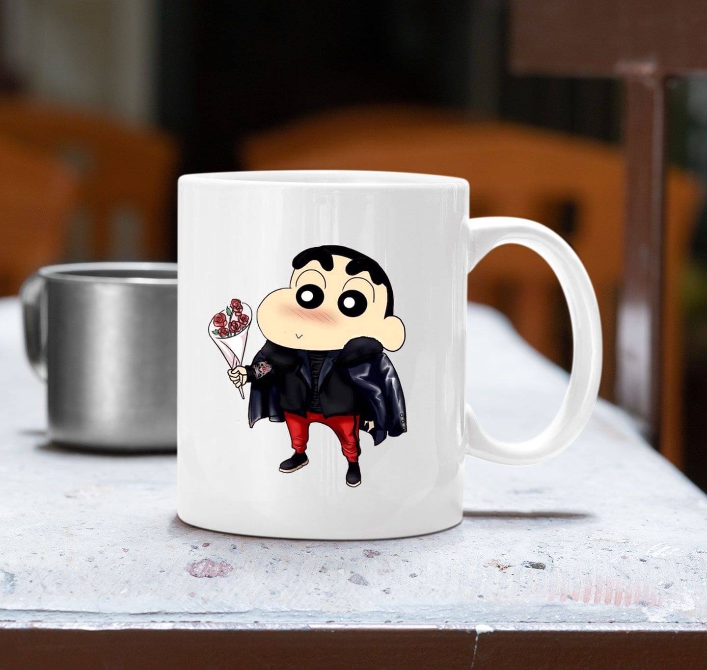     			VASUDEVA DARSHAN Ceramic Coffee Mug 350 mL ( Pack of 1 )