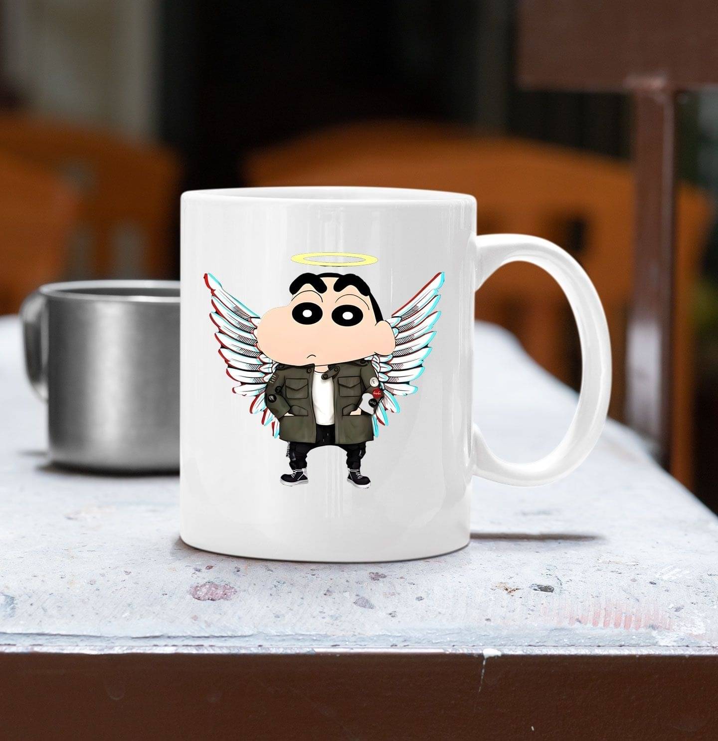     			VASUDEVA DARSHAN Ceramic Coffee Mug 350 mL ( Pack of 1 )