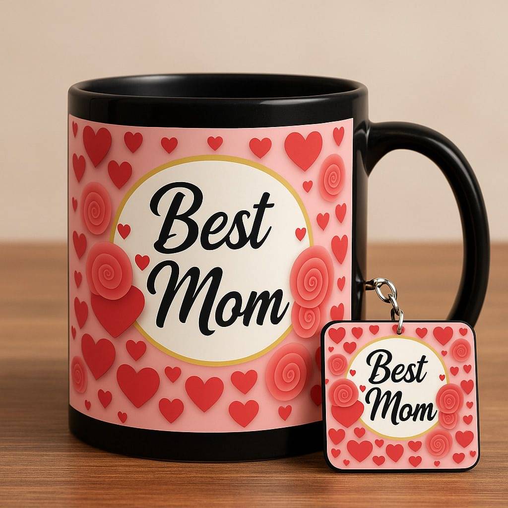     			VASUDEVA DARSHAN Ceramic Coffee Mug 350 mL ( Pack of 1 )