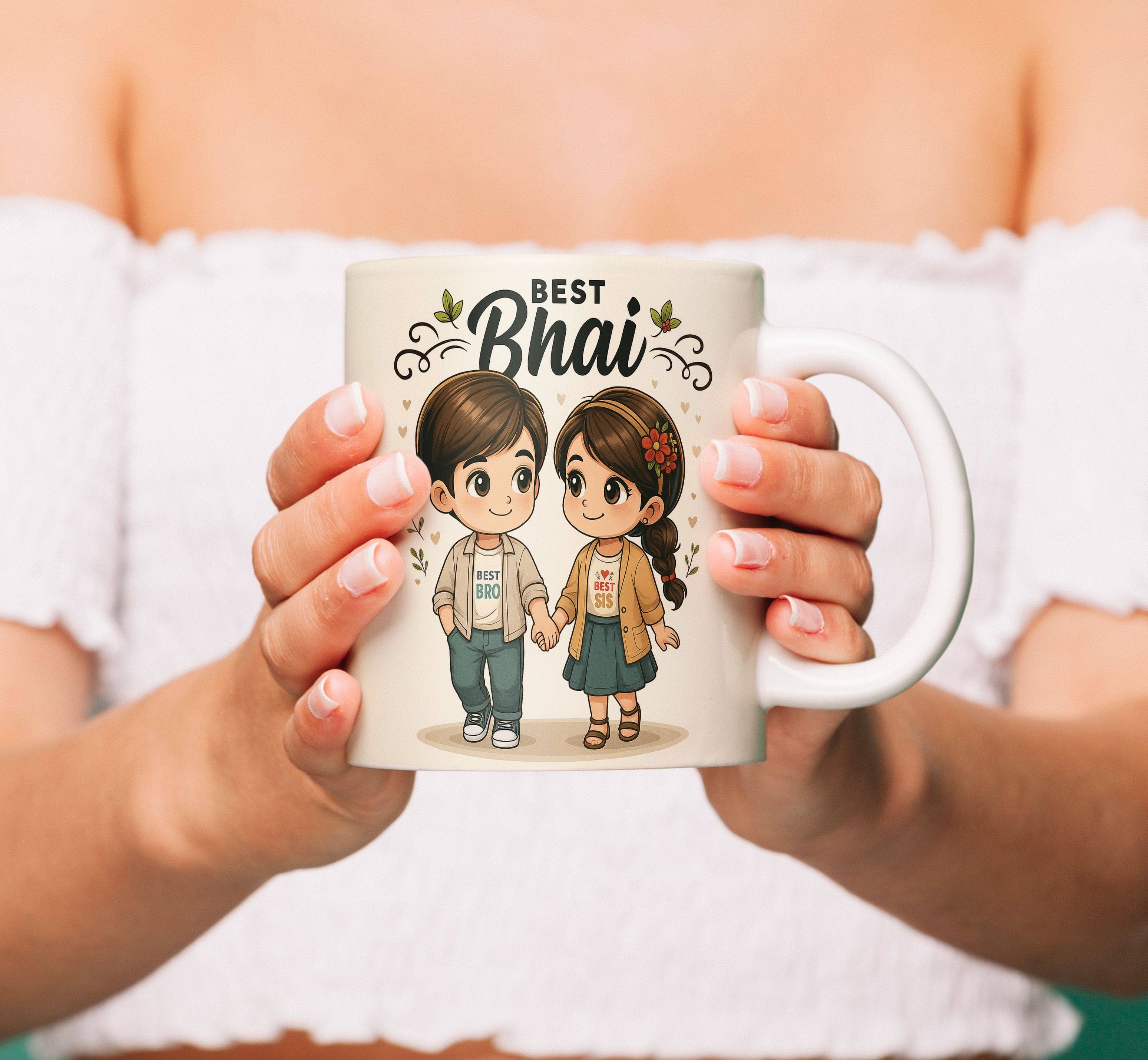     			VASUDEVA DARSHAN Ceramic Coffee Mug 350 mL ( Pack of 1 )