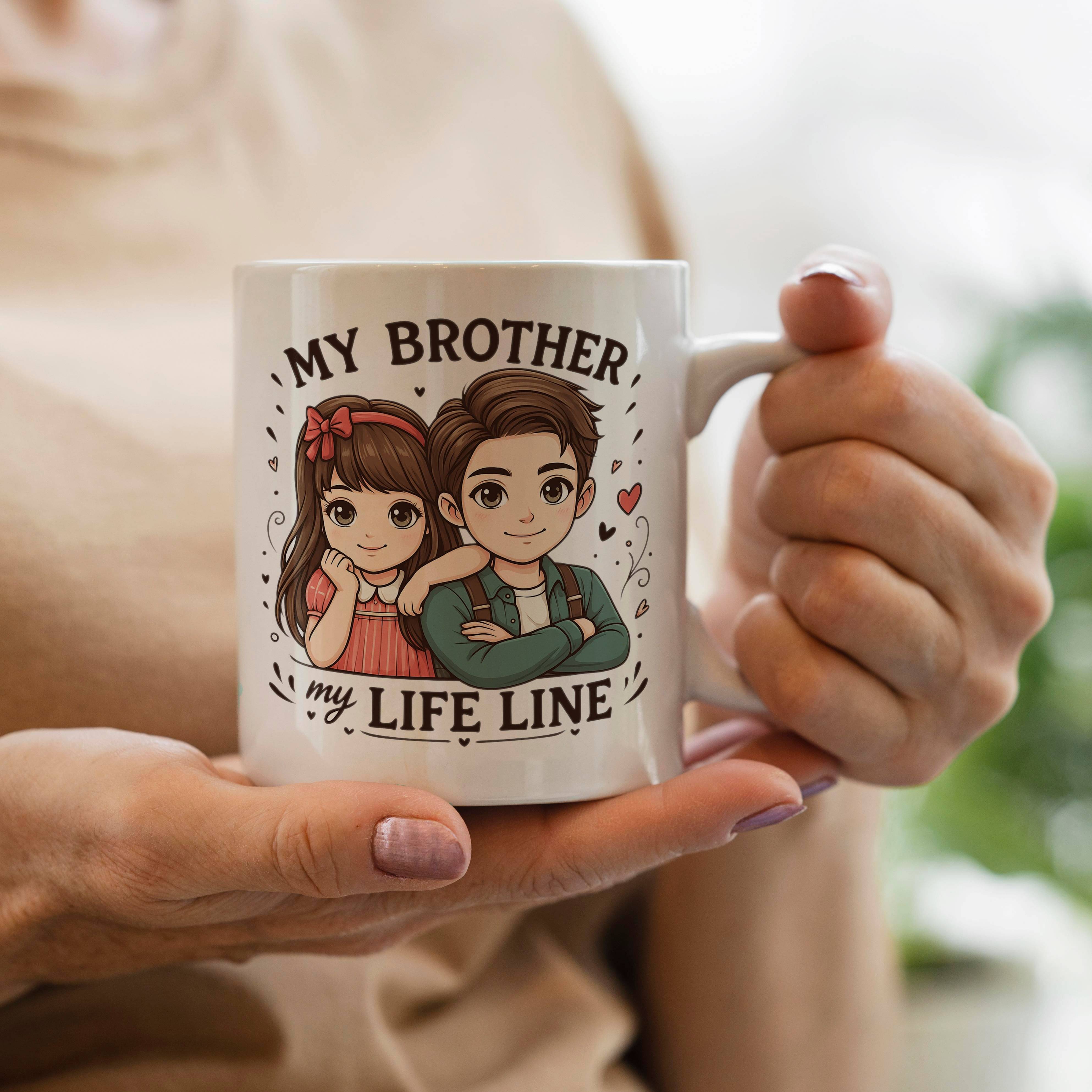     			VASUDEVA DARSHAN Ceramic Coffee Mug 350 mL ( Pack of 1 )