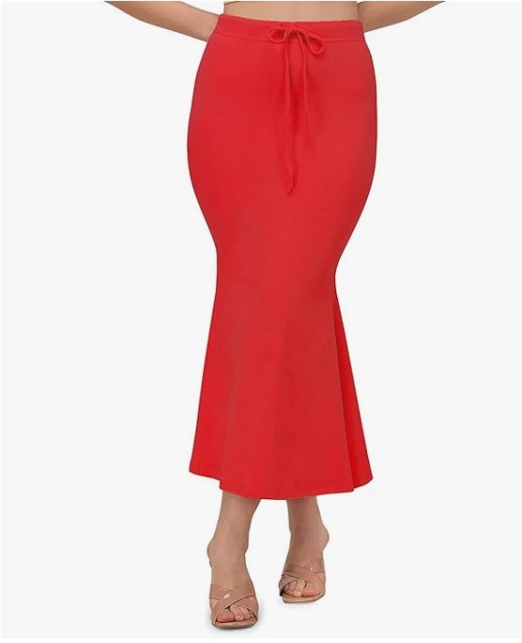 Viya Fashion Women Rayon Saree Shaper ( Red ) Viya Fashion Women Rayon Saree Shaper ( Red )