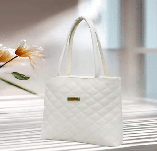     			Zaxcer Shoulder Bag PU Set of 1 ( Cream )