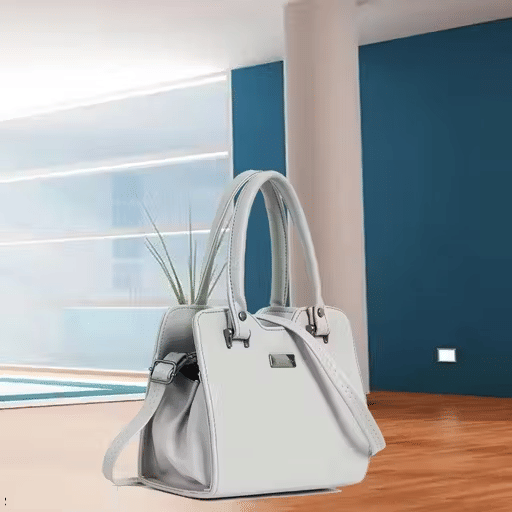     			Zaxcer Shoulder Bag PU Set of 1 ( Grey )