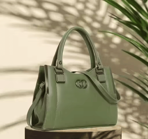     			Zaxcer Shoulder Bag PU Set of 1 ( Green )