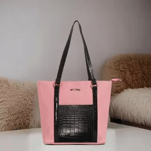     			Zaxcer Shoulder Bag PU Set of 1 ( Pink )