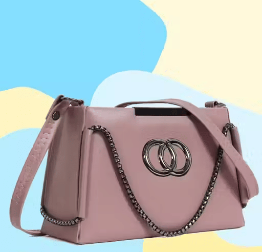     			Zaxcer Shoulder Bag PU Set of 1 ( Pink )