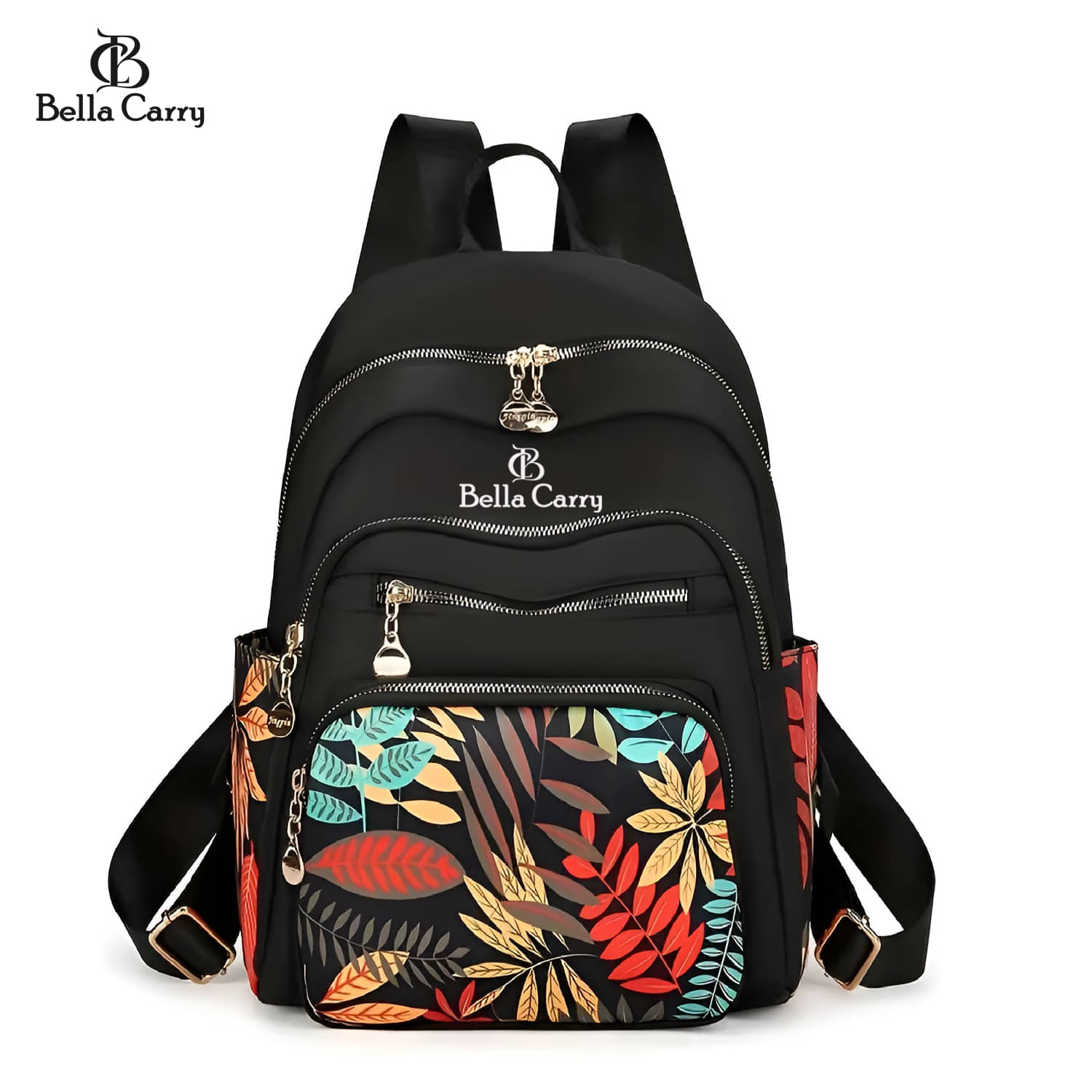     			Bella Carry 18 Ltrs Polyester Backpack *For Girls ( Black )