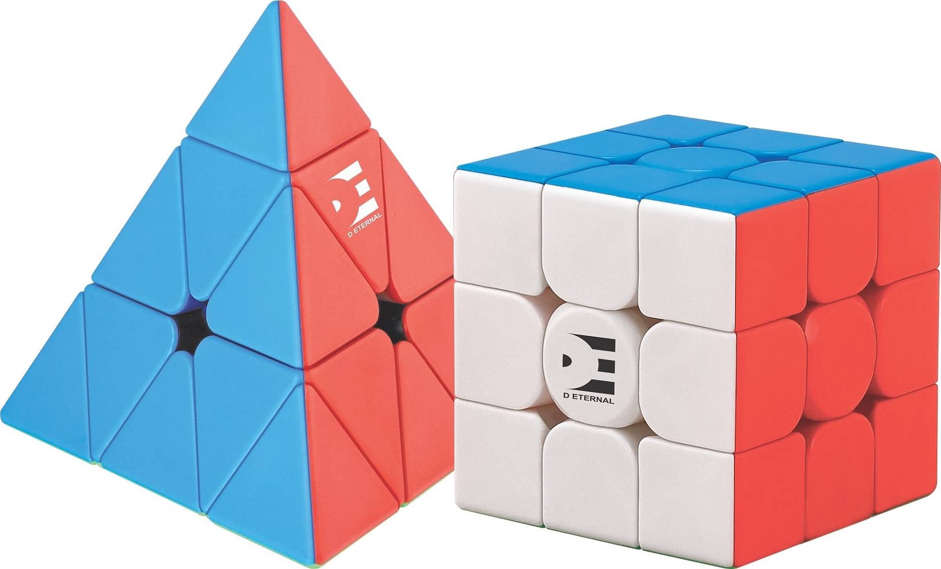 D ETERNAL Speed Cube Combo Set Of 3X3X3 And Pyraminx Pyramid Triangle High Speed Stickerless Puzzle Cube Game Toy D ETERNAL Speed Cube Combo Set Of 3X3X3 And Pyraminx Pyramid Triangle High Speed Stickerless Puzzle Cube Game Toy