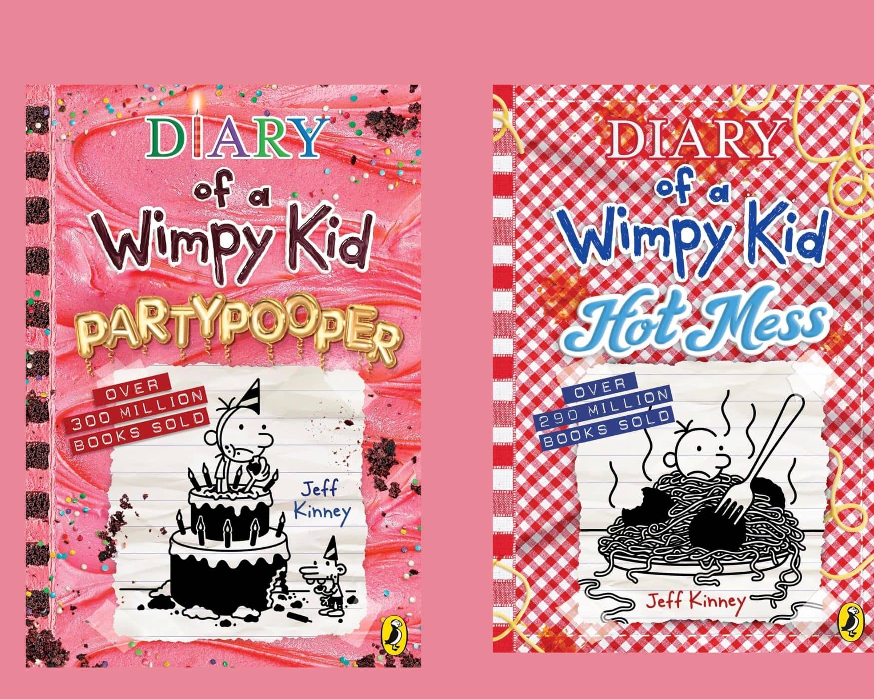 Diary of a Wimpy Kid: Partypooper +   Diary of a Wimpy Kid: Hot Mess - Stationery | Buy online on ZillyBuy
