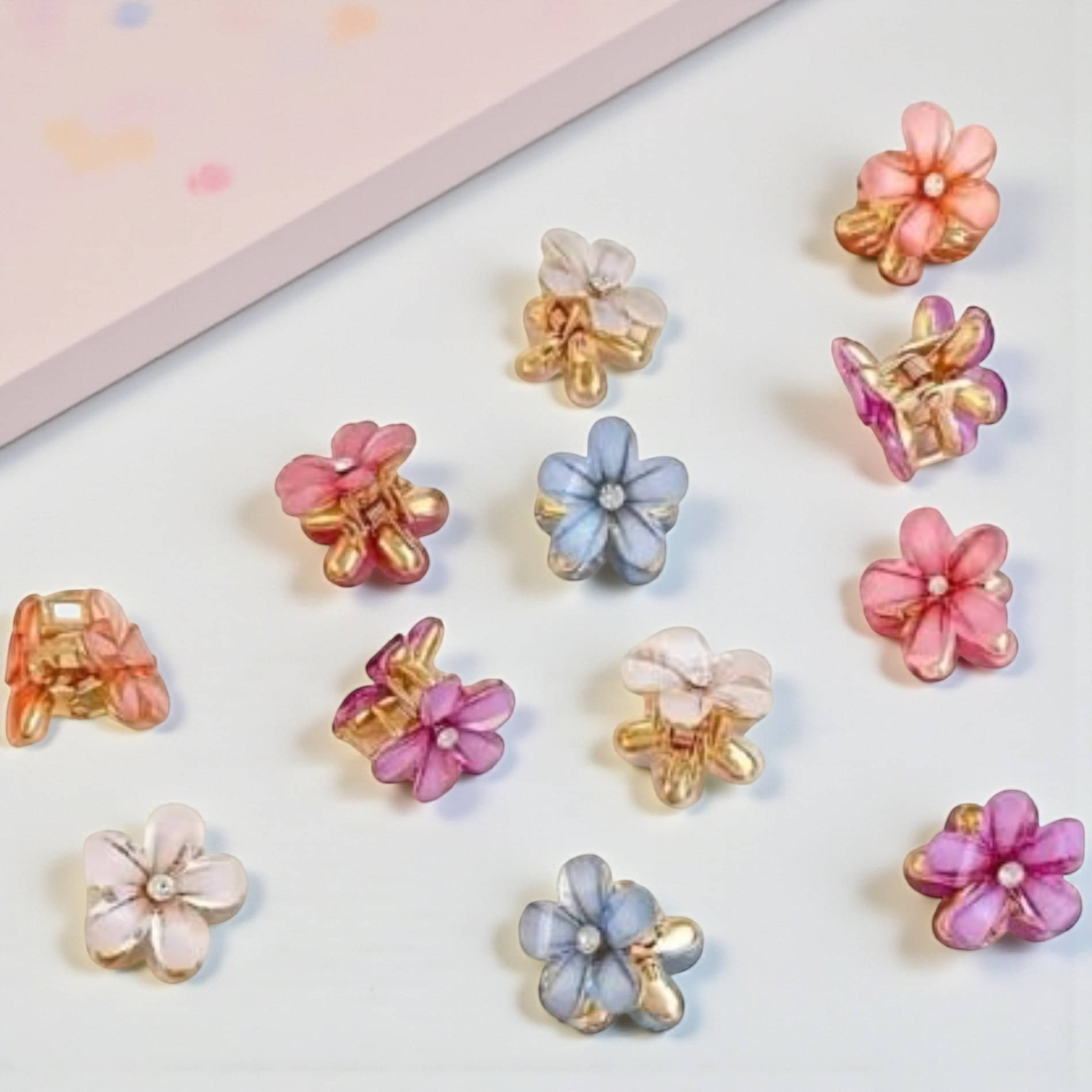     			Freebies Gold Girls Hair Clip ( Pack of 6 )