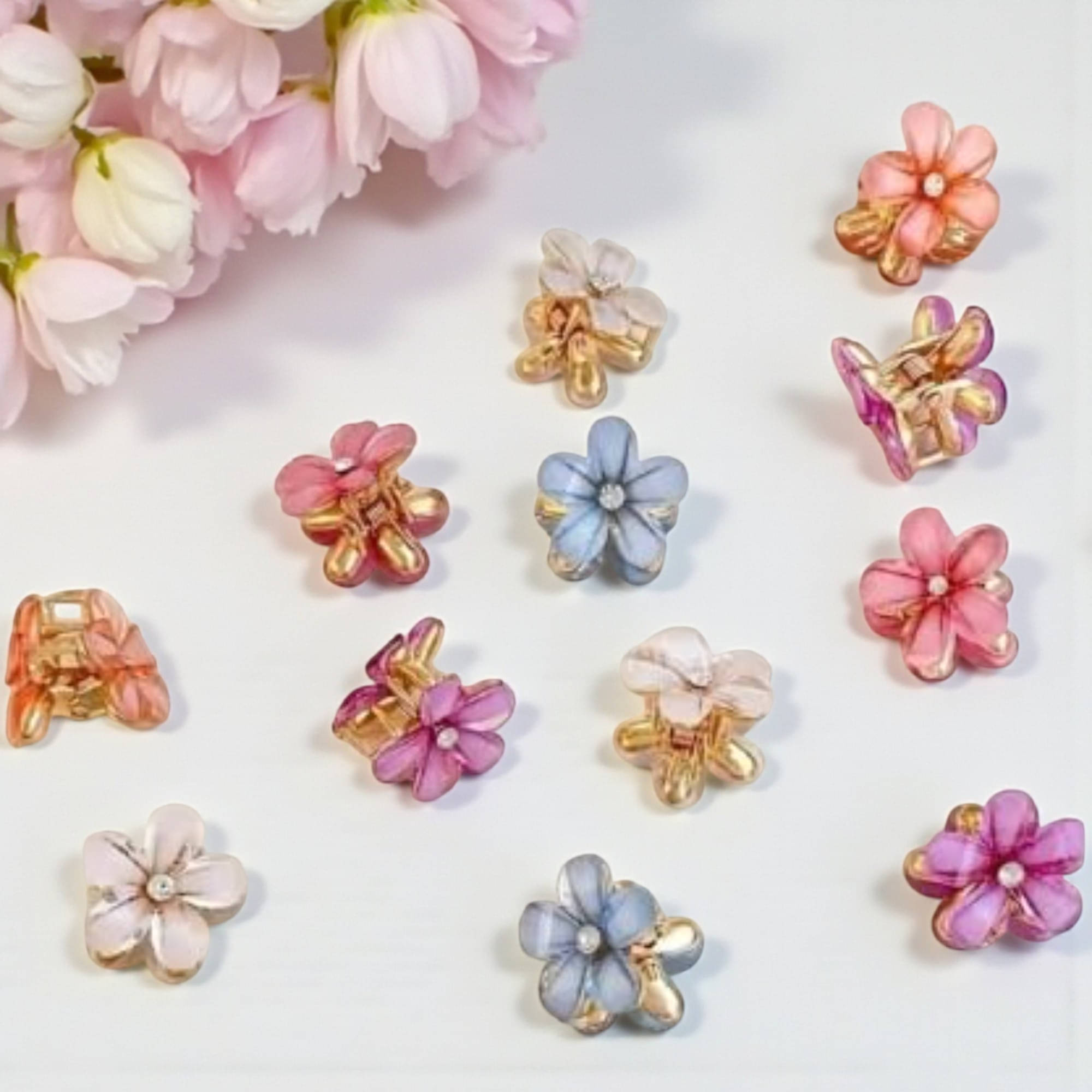     			Freebies Gold Girls Hair Clip ( Pack of 6 )