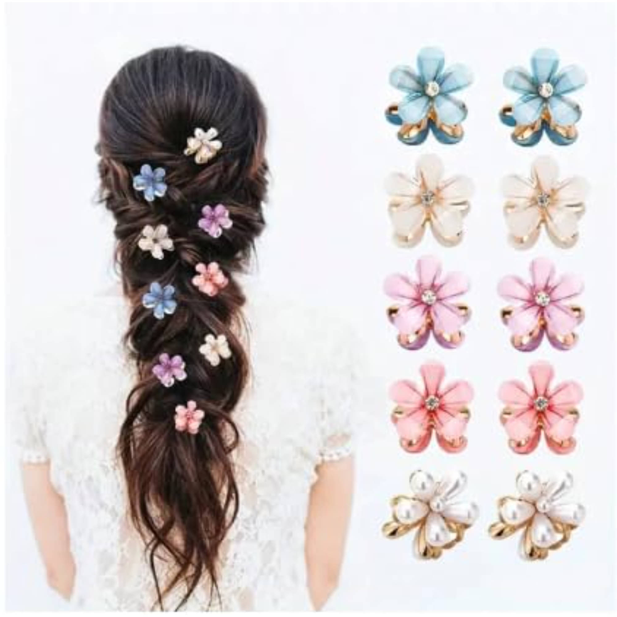     			Freebies Gold Girls Hair Clip ( Pack of 6 )