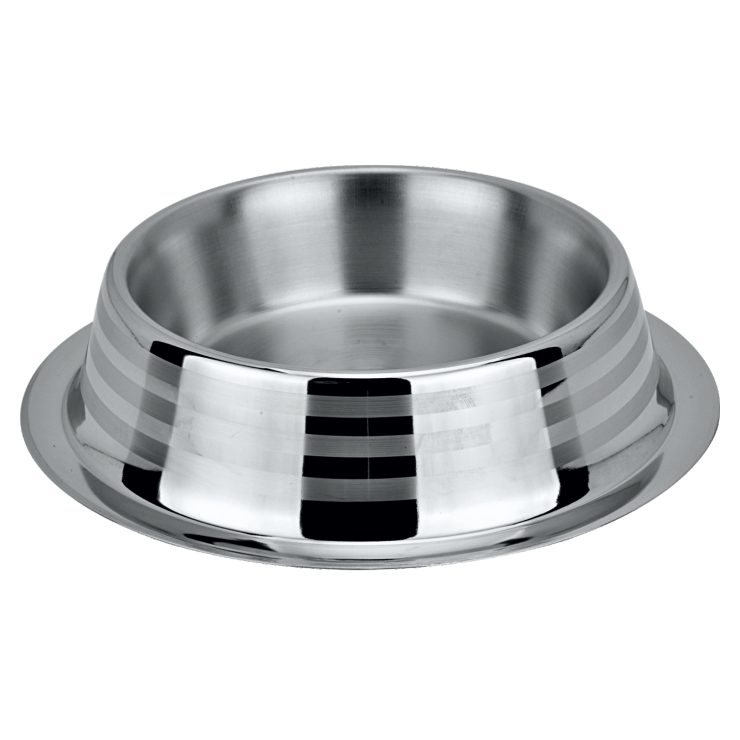 Happinesque - Stainless Steel Dog Food Silver Bowl 450 mL Happinesque - Stainless Steel Dog Food Silver Bowl 450 mL