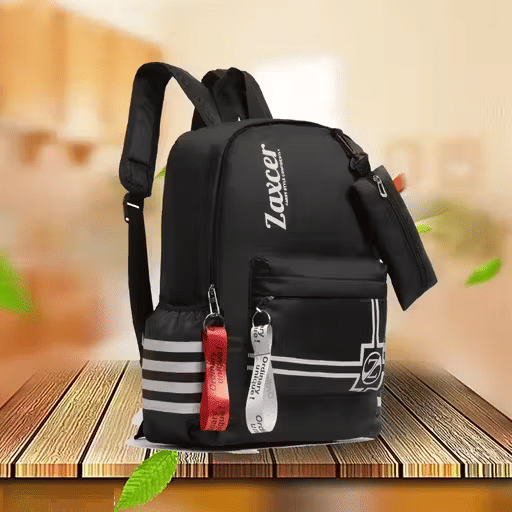     			NARIOX 5 Ltrs Polyester Backpack *For Men & Women ( Black )