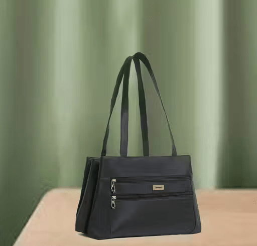     			NARIOX Shoulder Bag PU Set of 1 ( Black )