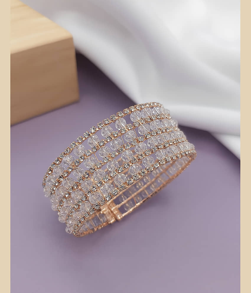 SHANKH-KRIVA Rose Gold Bracelet ( Pack of 1 ) - Bangles & Bracelets | Buy online on ZillyBuy