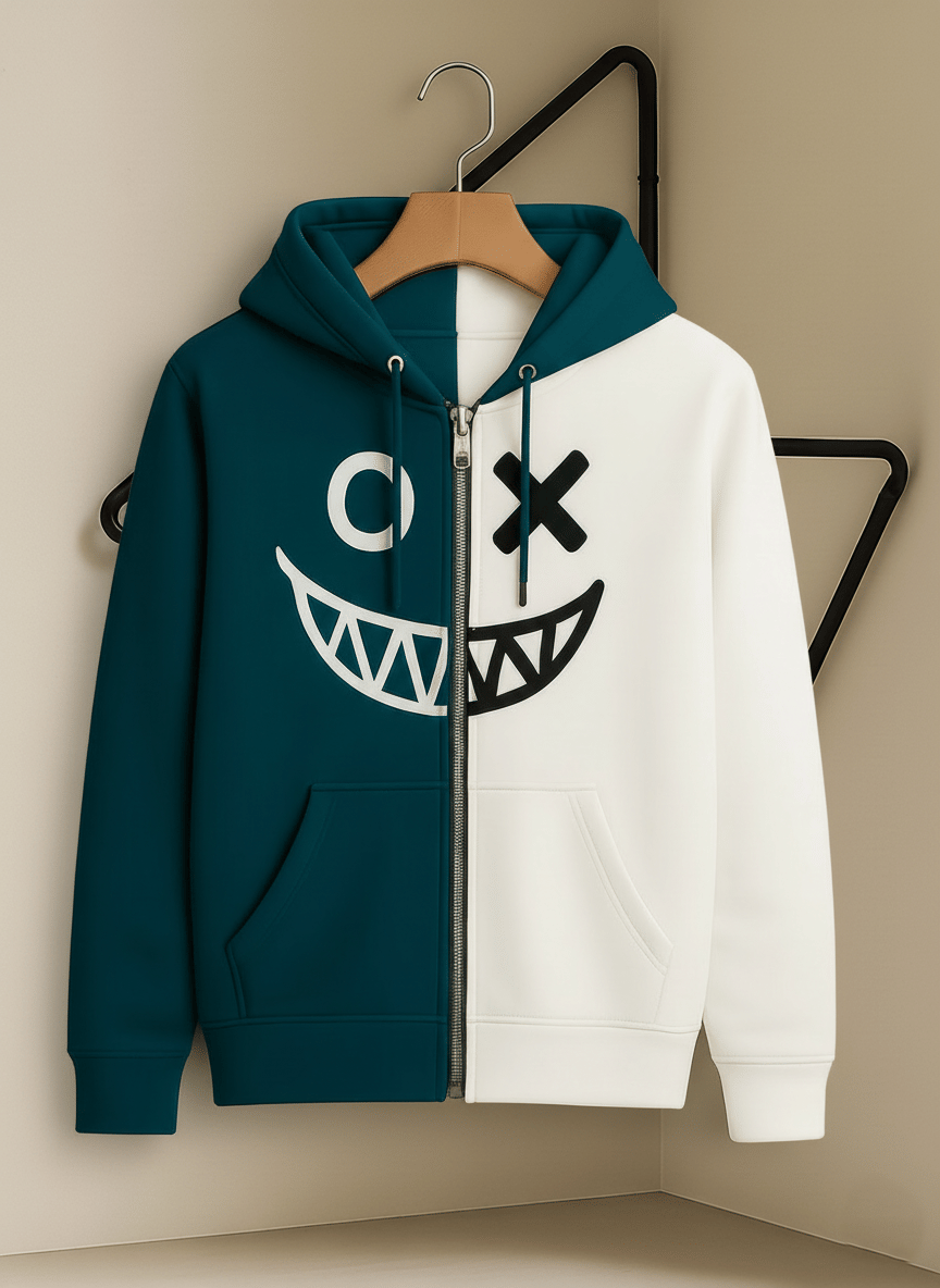 Try This Cotton Blend Hooded Men's Sweatshirt - Green ( Pack of 1 ) Try This Cotton Blend Hooded Men's Sweatshirt - Green ( Pack of 1 )