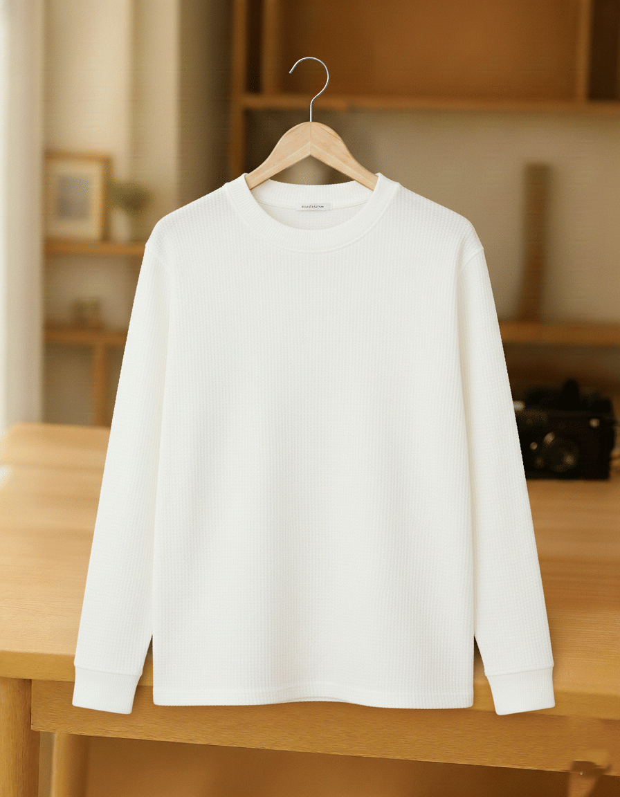 Try This Cotton Blend Round Neck Men's Sweatshirt - White ( Pack of 1 ) Try This Cotton Blend Round Neck Men's Sweatshirt - White ( Pack of 1 )