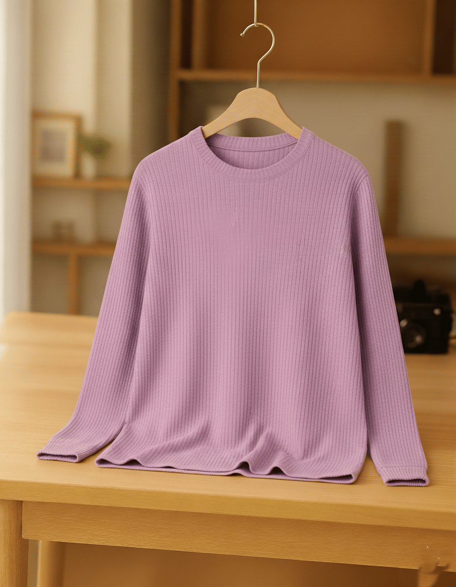     			Try This Cotton Blend Round Neck Men's Sweatshirt - Purple ( Pack of 1 )