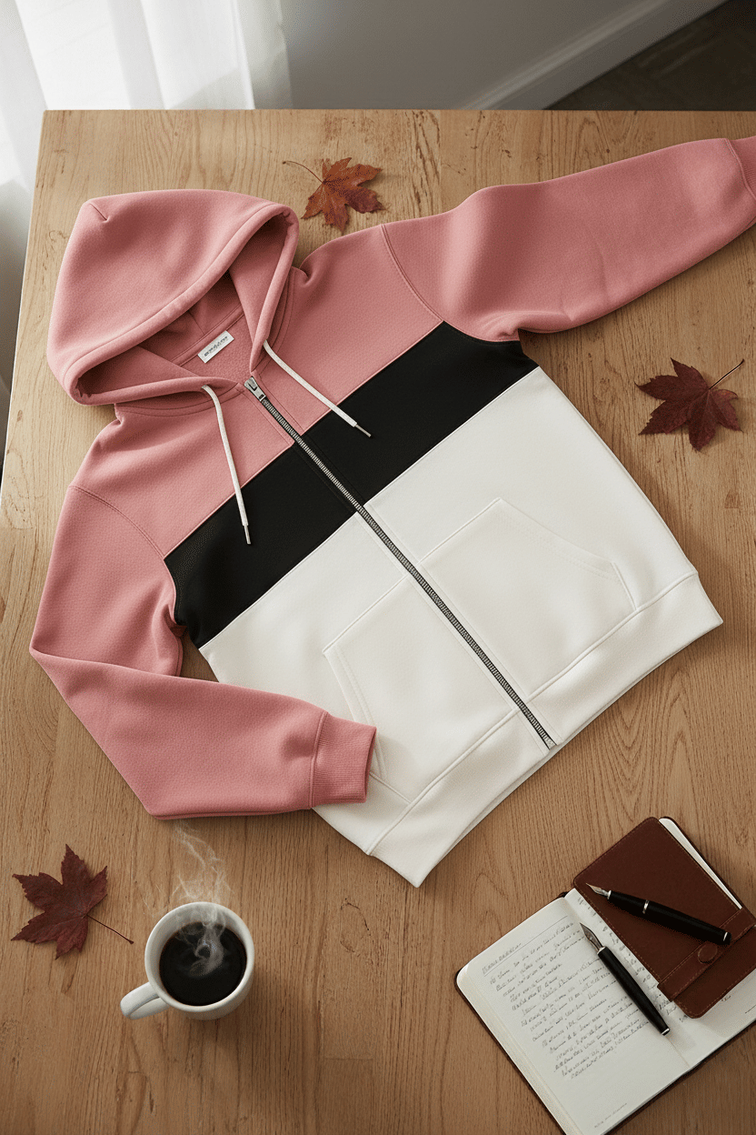 Try This Men Cotton Blend Regular Fit Colorblock T-Shirt ( Pink ) Try This Men Cotton Blend Regular Fit Colorblock T-Shirt ( Pink )