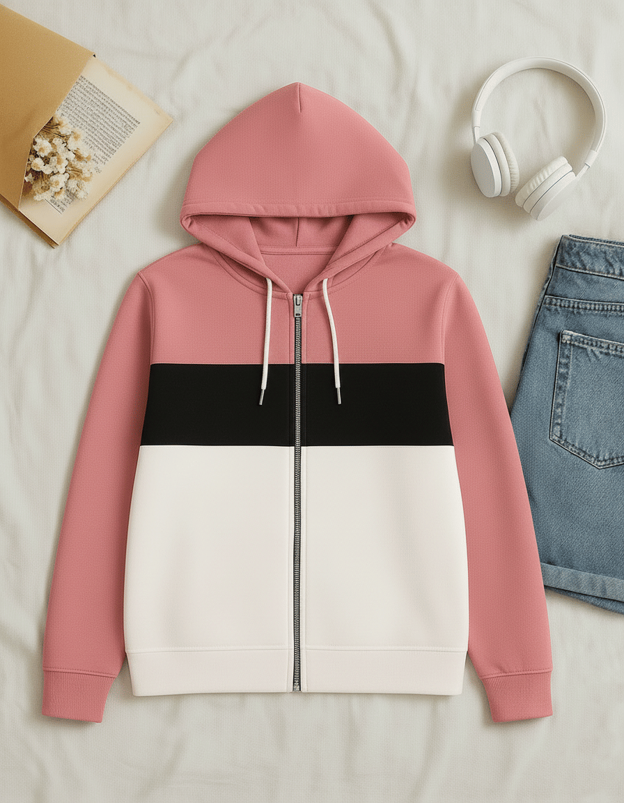 Try This Men Cotton Blend Regular Fit Colorblock T-Shirt ( Pink ) Try This Men Cotton Blend Regular Fit Colorblock T-Shirt ( Pink )