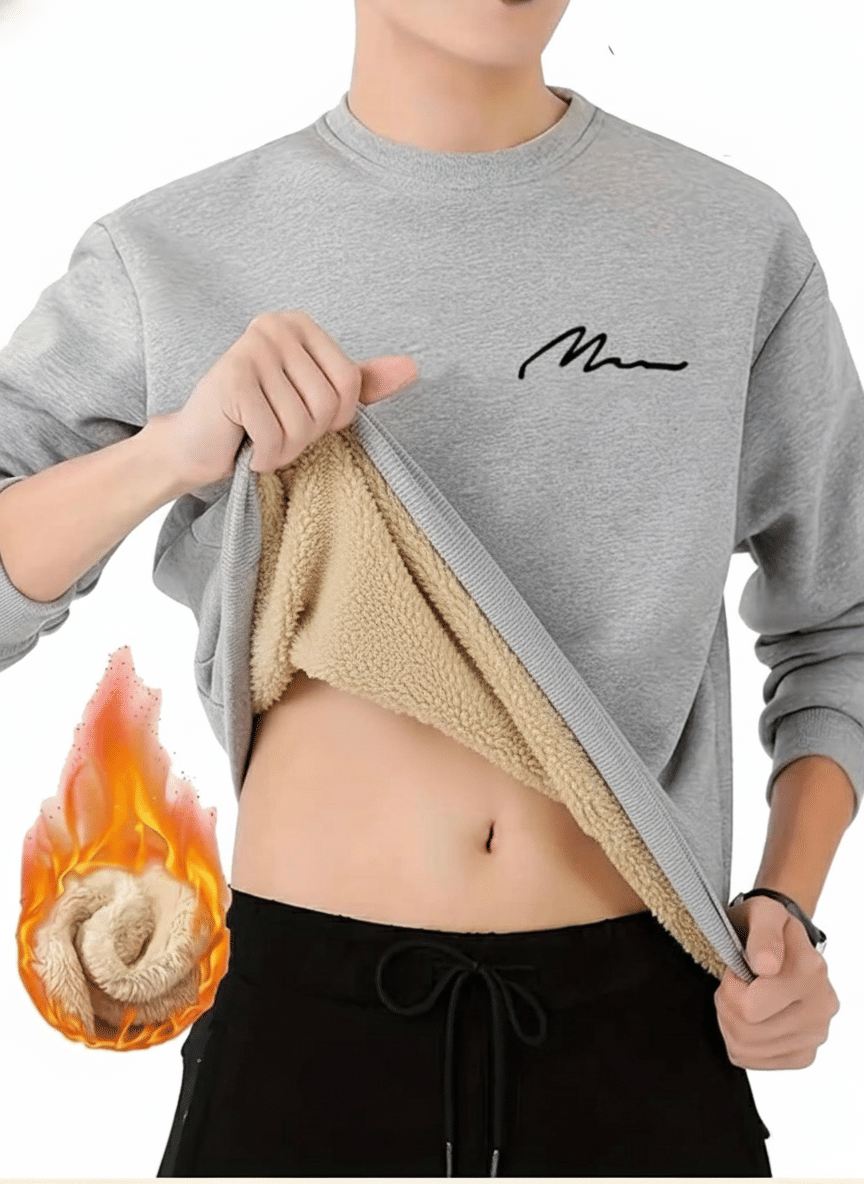 freaks Woollen Round Neck Men's Sweatshirt - Grey ( Pack of 1 )