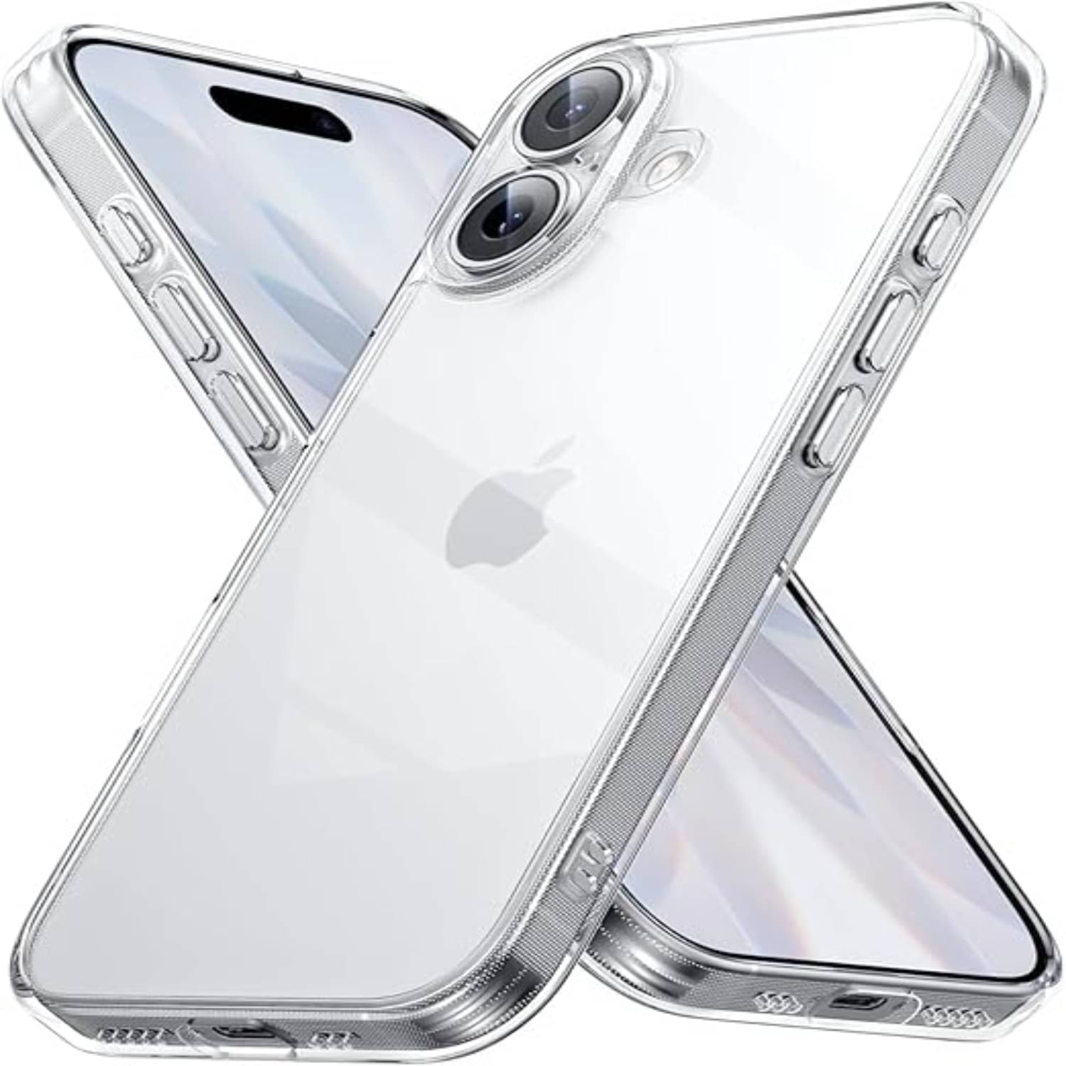     			ANDVYA Plain Cases Compatible For Silicon iPhone 17 ( Pack of 1 )