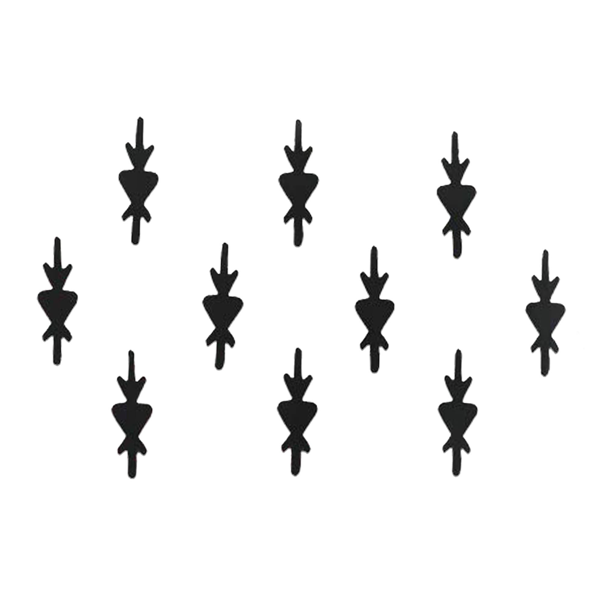     			Comet Blusters 10 Pcs Traditional Maroon Moon Bindi Made with Premium Velvet