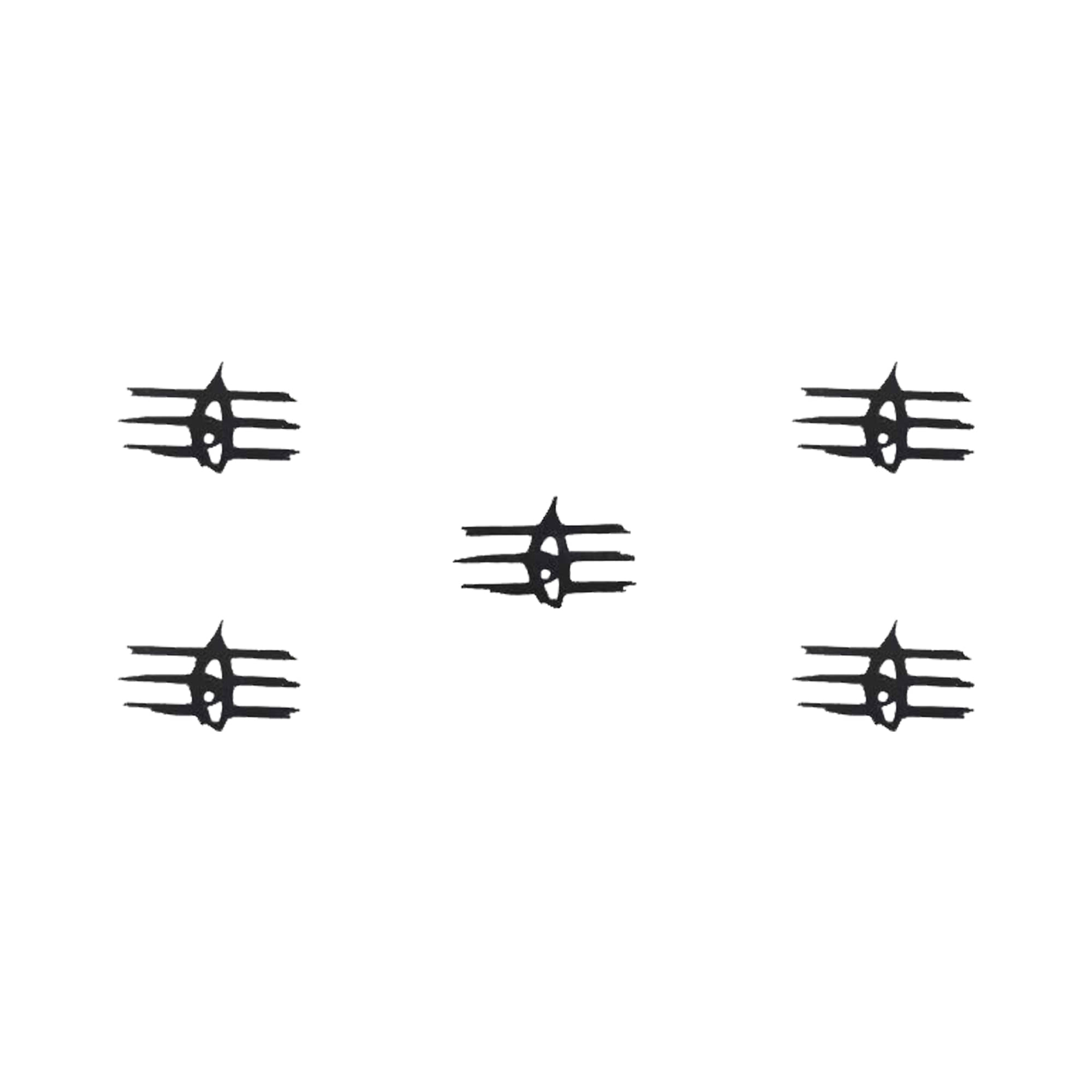     			Comet Busters Charming Black Spiritual Bindi to Complete Your Casual Look