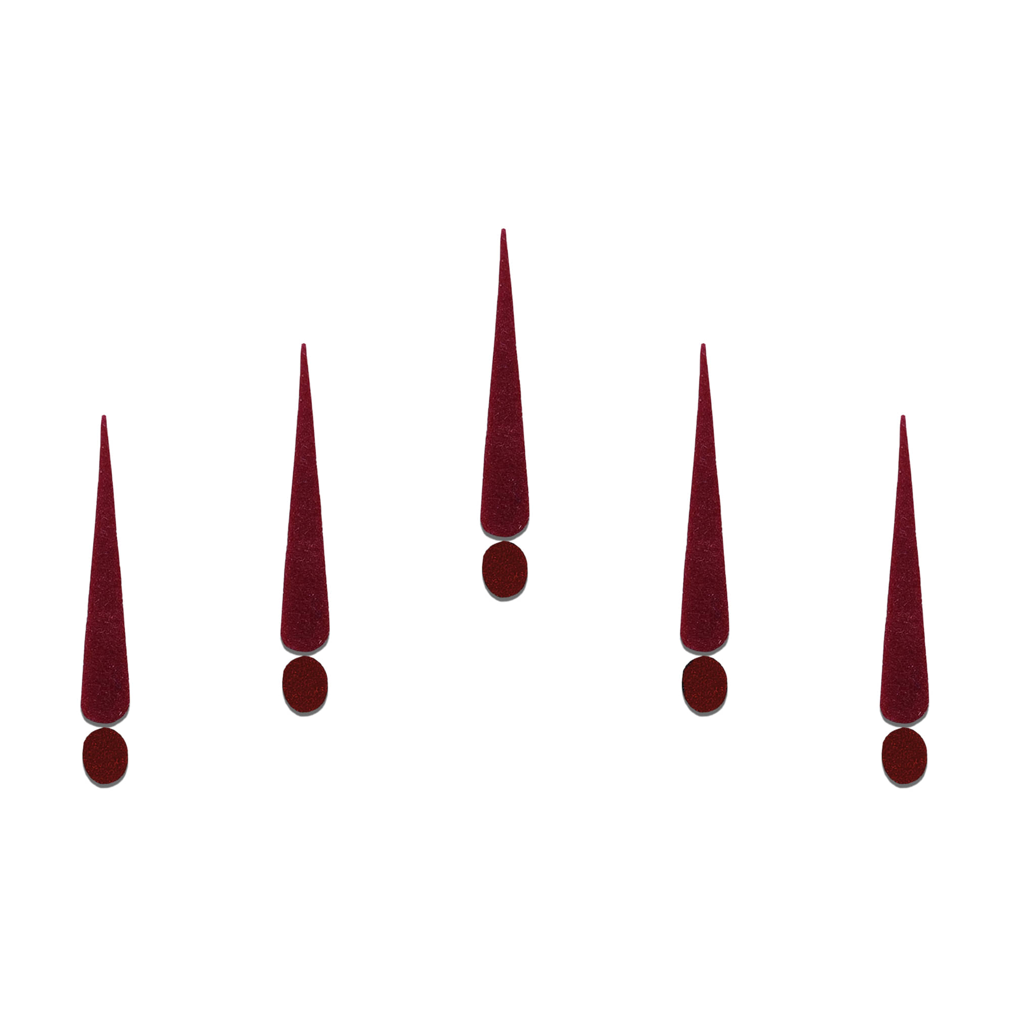     			Comet Busters Traditional Maroon Tilak Bindi Made with Premium Velvet