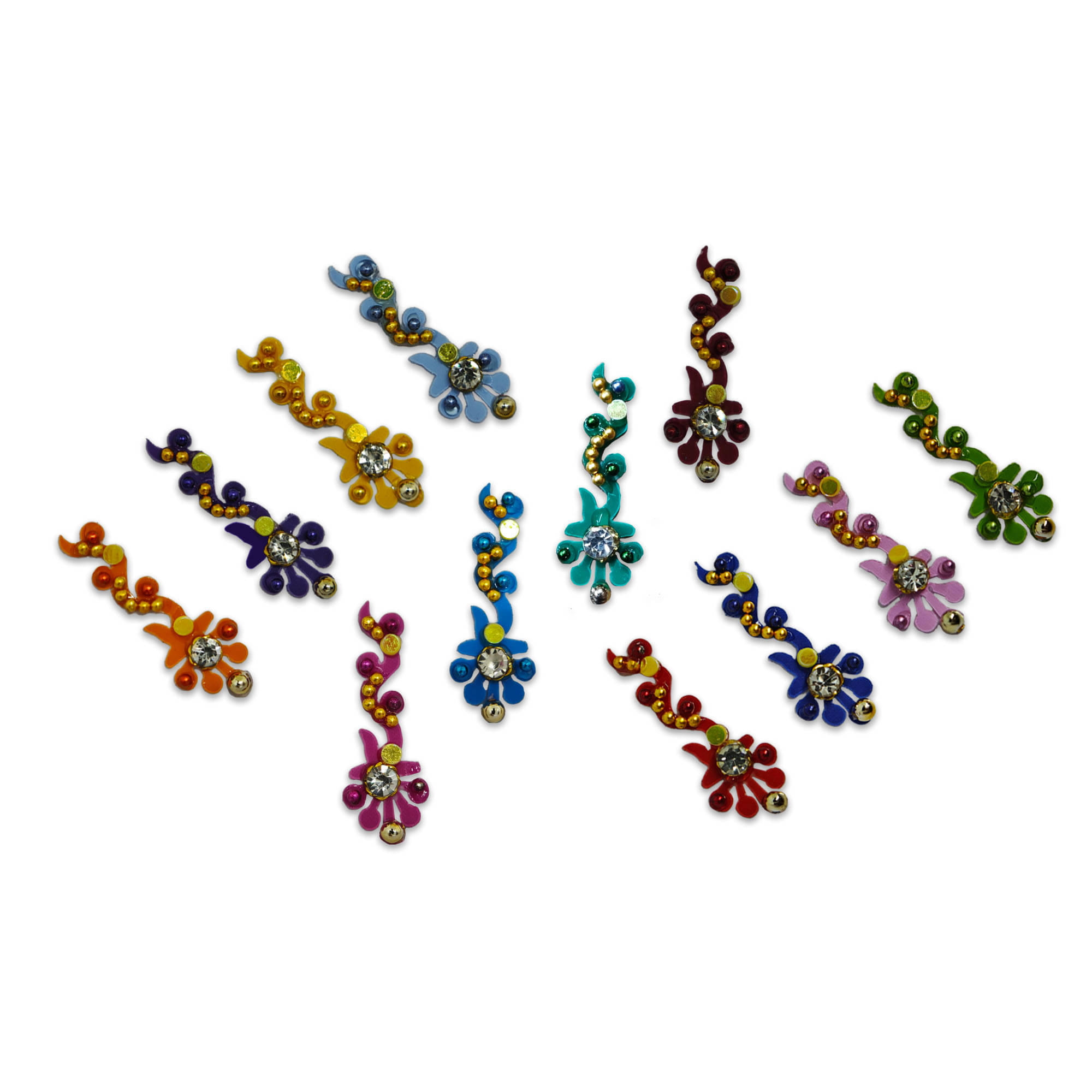     			Comet Busters Comet Busters Multicolour Bindi Stick on Pack of 1 10 g