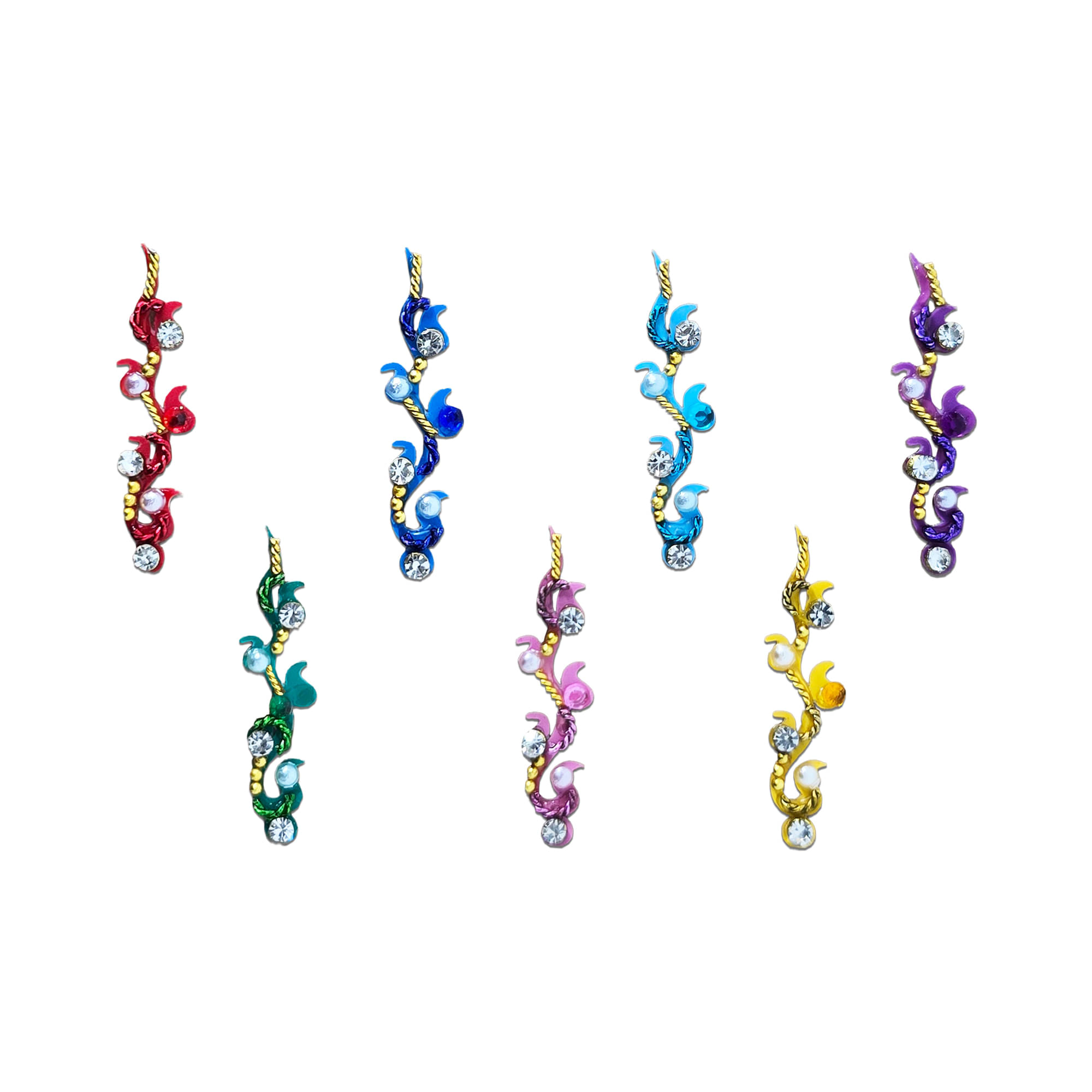 Comet Blusters 12 Pcs Charming Multicolor, Black Moon Bindi to Complete Your Casual Look Comet Blusters 12 Pcs Charming Multicolor, Black Moon Bindi to Complete Your Casual Look