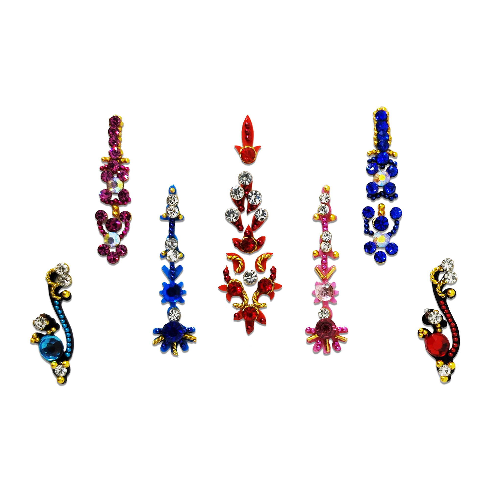     			Comet Busters Comet Busters Multicolour Bindi Stick on Pack of 1 10 g