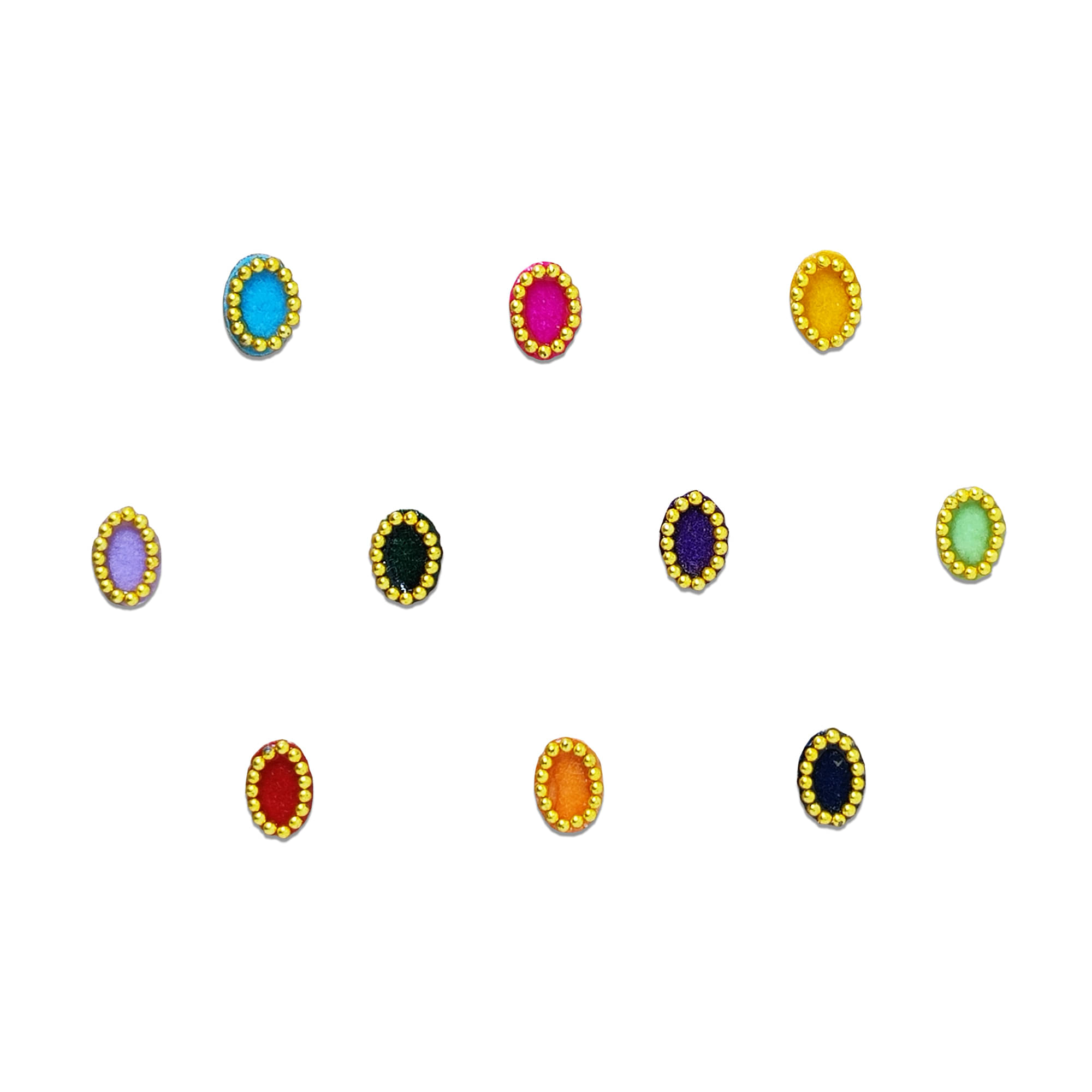     			Comet Busters Comet Busters Multicolour Bindi Stick on Pack of 1 10 g