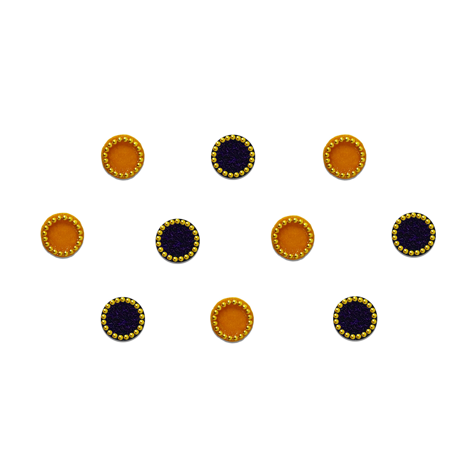     			Comet Busters Comet Busters Multicolour Bindi Stick on Pack of 1 10 g