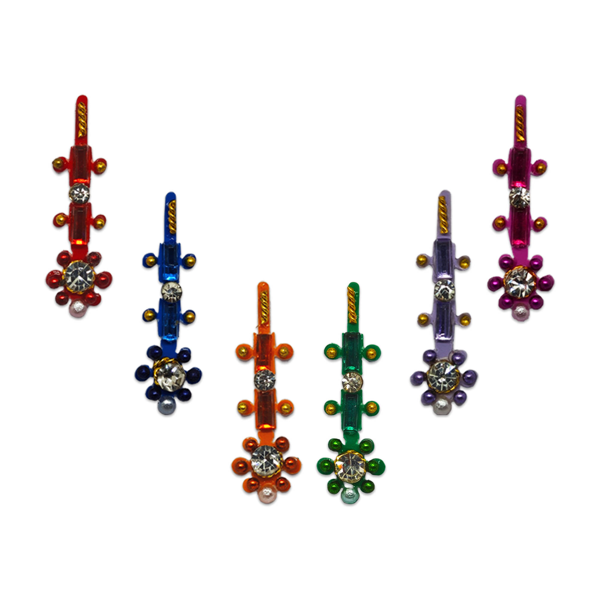    			Comet Busters Comet Busters Multicolour Bindi Stick on Pack of 1 10 g