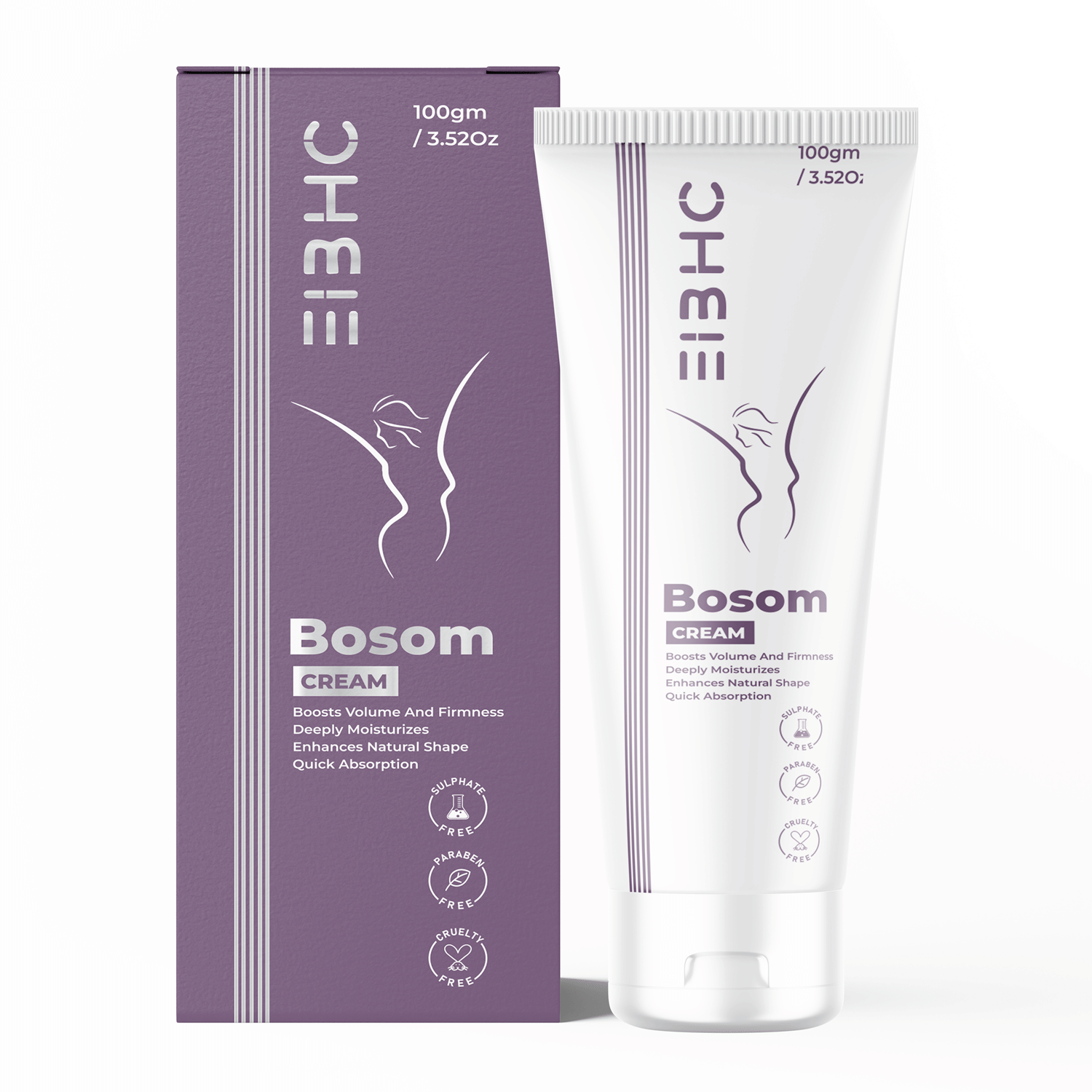 EIBHC Natural Breast Lifting & Skin Tightening Cream 100 GM | Herbal Bust Firming Cream for Women | Ayurvedic Bust Toning & Nourishing Cream for Smooth, Firm Skin EIBHC Natural Breast Lifting & Skin Tightening Cream 100 GM | Herbal Bust Firming Cream for Women | Ayurvedic Bust Toning & Nourishing Cream for Smooth, Firm Skin