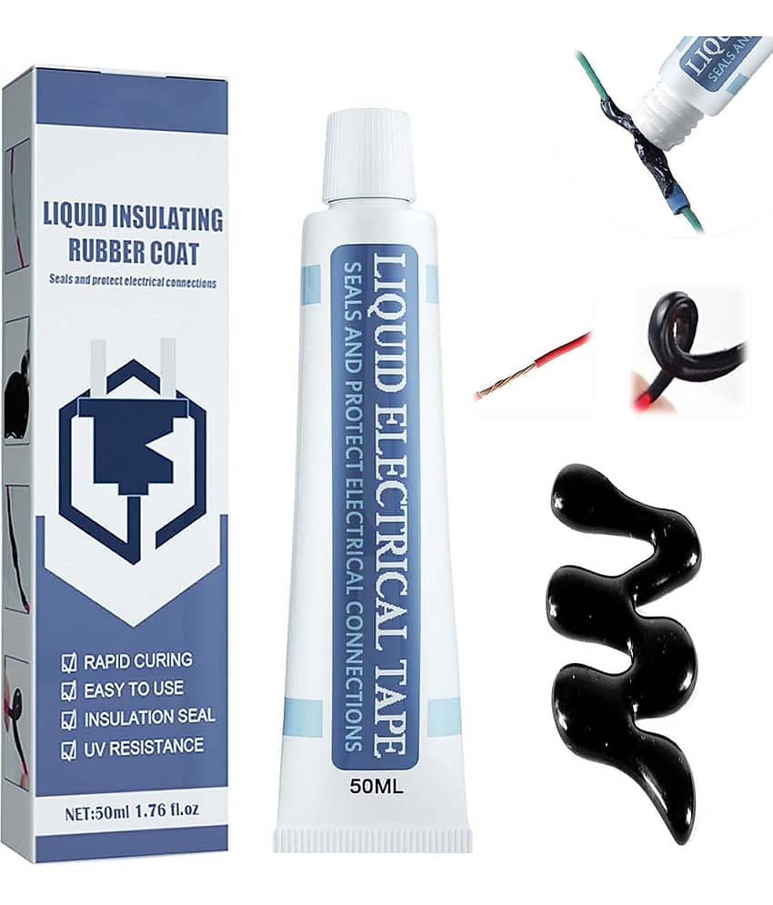 Liquid Insulation Tape For Wire & Cable Repair, Waterproof & Temperature Resistance, Electronic Cable Sealant Anti UV Fast Dry Glue For Home, Industrial Use, Insulating Rubber Coat. - Stationery | Buy online on ZillyBuy