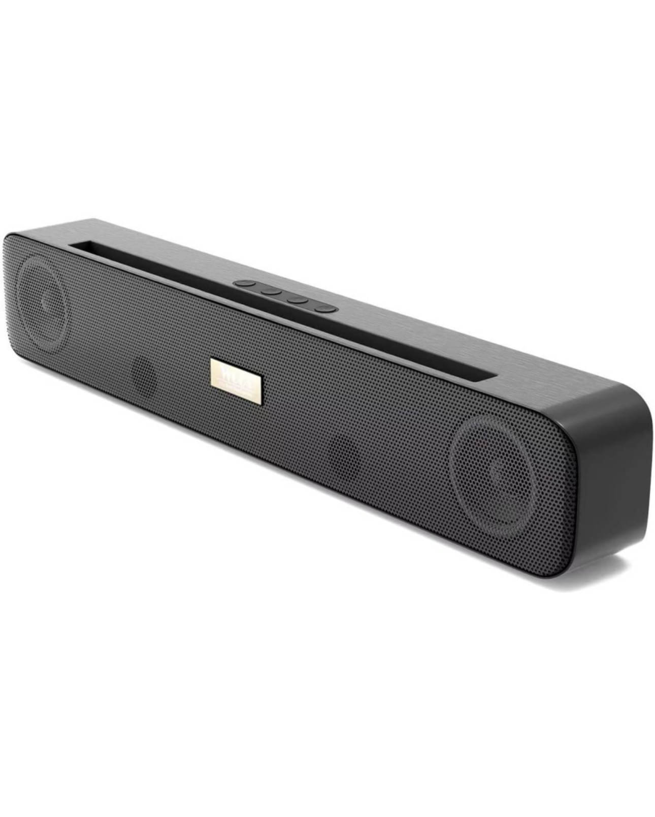     			NEUTON PRO LOVE BAR 25 W Bluetooth Speaker Bluetooth v5.0 with USB,SD card Slot,Aux Playback Time 5 hrs Black